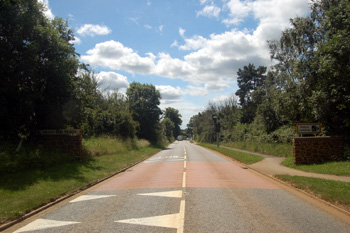 Woburn Road looking south June 2008